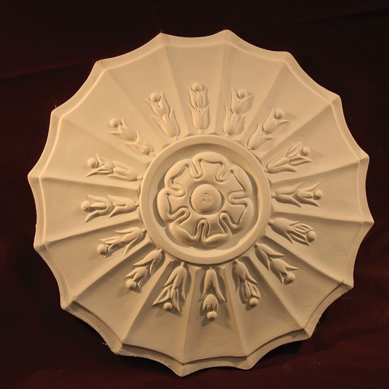 Ceiling Rose. 310mm Diameter Art Deco Design